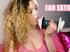 ASMR Coconut Ear Eating & Licking – 3DIO