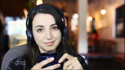 [ASMR] Cozy Coffee Shop During a Thunderstorm (Roleplay)