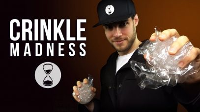 ASMR CRINKLE MADNESS | Intense 3D Crinkling, Triggering Materials & Male Whispering