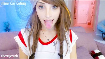 Asmr // ear eating // mouth sounds // cherrycrush