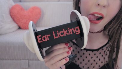 ASMR Ear Licking