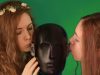 ASMR Elven Twin Girls Ear Eating, Mouth Sounds & Kisses
