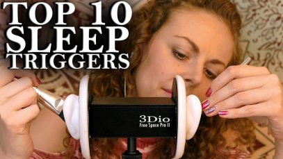 ? ASMR For Sleep ?  TOP 10 Triggers Binaural