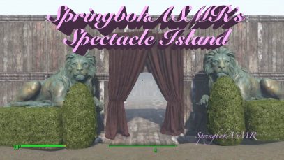 ASMR Guided Tour of Spectacle Island Settlement in Fallout 4 *Binaural*