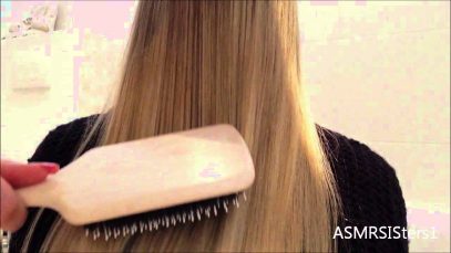 ASMR Hair Brushing & Braiding