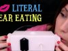 ASMR ☾ Literal Ear Eating Test ~ Noms, Mouth sounds, Licking, Tongue Shaking