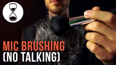 ASMR ✰ Mic Brushing for SLEEP✰ No Talking ✰ Ear to Ear ✰ Different Brushes