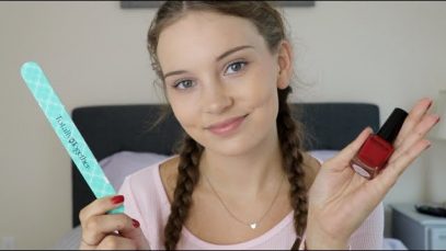 ASMR Painting Your Nails Roleplay ♥