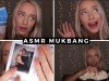 ASMR POPCORN MUKBANG! Life Update (Relationships & Anxiety) | GwenGwiz