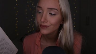 ASMR Relaxing Reading of Misery | GwenGwiz