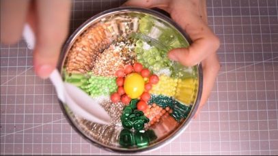 [ASMR]꾸덕꾸덕 액체괴물 만지기 Satisfying SLIME VIDEO(Crunchy, Clear, Fluffy)