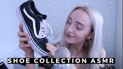 ASMR Shoe Collection (Fabric sounds, Tapping, Whispers & Soft Speaking for sleep)  | GwenGwiz