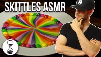 ASMR SKITTLES ART | Sk Sk Skittles Sounds, Male Whispering & Extreme Tingles!