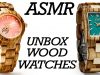 ASMR Soft Spoken Tapping & Scratching, Wooden Watch Review, 3Dio Ear to Ear Sounds for Relaxation