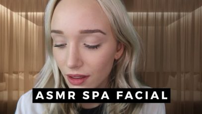ASMR SPA FACIAL ROLEPLAY (gloves, hair brushing, personal attention) | GwenGwiz