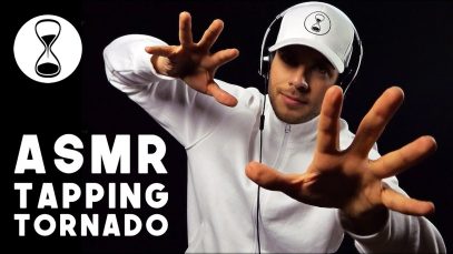 ASMR TAPPING TORNADO | Intense 3D Trigger Sounds & Male Whispering