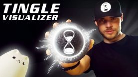 ASMR TINGLE VISUALIZER | Trigger Words & Tapping
