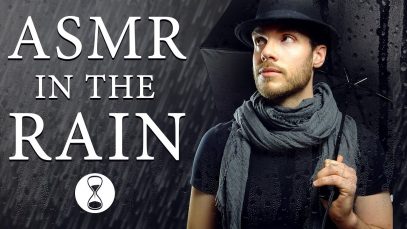 ASMR TINGLES IN THE RAIN ✰ Whispering & Inaudible Whispering ✰ Mic Blowing & Touching ✰ Rain Sounds