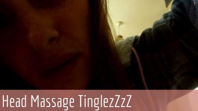 ASMR Whispering – Binaural Scalp/Head Massage (Caring Friend)