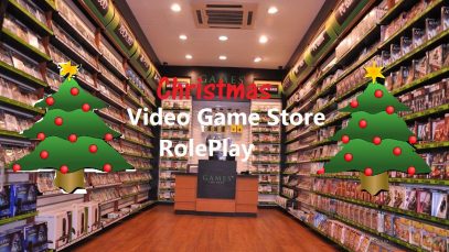 ASMR/Whisper: Christmas Video Game Store Role-Play (Give-away) (CLOSED)
