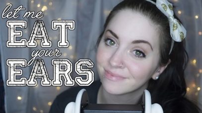 BINAURAL ASMR ✨ Let Me Eat Your Ears! [kissing/nibbling/licking/noms]