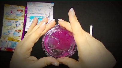 Binaural ASMR: Sound Snack!  Meiji Bubble Jelly DIY Candy Shake Drink For Relaxation And Sleep