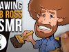 BOB ROSS – Godfather of ASMR | Softly Spoken Drawing Tutorial