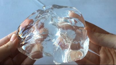 CLEAR SLIME PERFETTO! Senza acido borico, borace, detersivo ecc ! + ASMR