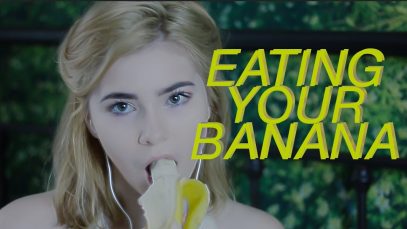 Eating A Banana (ASMR gone WILD!)