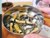 Eating Cigarette butts!  Kluna Tik Dinner #42 | ASMR eating sounds no talk