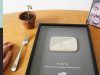 Eating my SILVER PLAY BUTTON?!! Kluna Tik Dinner #41 | ASMR eating sounds no talk