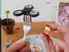FIDGET SPINNER TRICK GOES WRONG! Kluna Tik Dinner #67 | ASMR eating sounds no talk