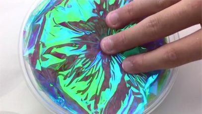 Foil Slime Mixing – Satisfying Slime ASMR!