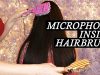 Hairbrush Microphones! Hair Brushing & Gentle Scalp Massage Sounds – ASMR Whispering