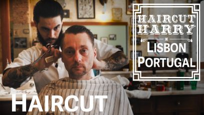 HairCut Harry’s Lisbon Portugal HairCut Experience at Figaros Barbershop