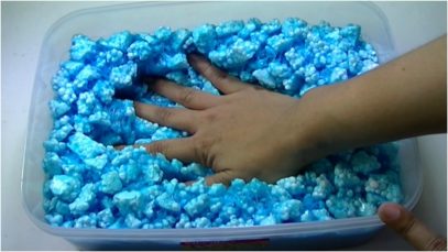 How To Make Crunchy chewed up Bubbly slime | ASMR Slime