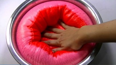 How To Make Dried Crispy Fluffy Slime | Crunchy Fluffy Slime, ASMR Slime