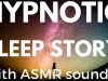 Hypnotic Sleep Story (with Auditory ASMR triggers) INTERGALACTIC SPACE TRAVEL