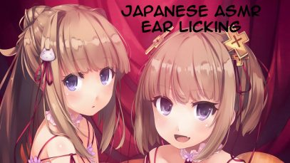 Japanese ASMR [Double Ear Licking]