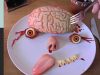 Klunatik Eating BRAINS, EYEBALLS and a TONGUE!!!  Kluna Tik Dinner #37 | ASMR eating sounds face