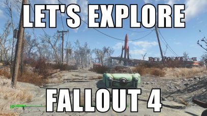 Let’s Explore Fallout 4 [ ASMR ]