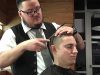 Men’s Modern Side Part Pomp Fade With Serious ASMR Triggers
