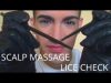 Professional 3D Scalp Check For Lice & Scalp Massage with Chopsticks (ASMR)
