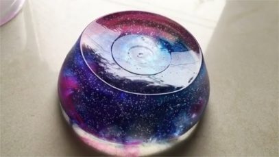 Purple Galaxy Slime – Satisfying Slime ASMR!!