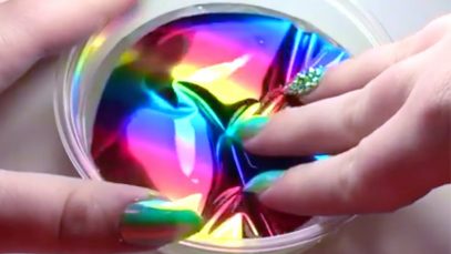 Rainbow Slime ASMR – Satisfying Slime ASMR Video #6!!