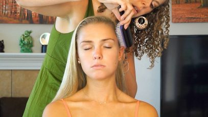 ☺ Relaxing Hair Brushing & Scalp Massage Sounds Stress Relief – Whisper 3D Binaural ASMR Ear to Ear☺