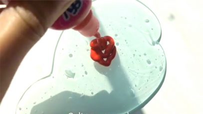 Slime Coloring – Satisfying Slime ASMR Video !