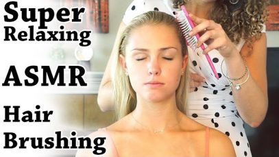 ♥ Soft Spoken Relaxing Hair Brushing & Scalp Massage – 3D Binaural ASMR Ear to Ear Whisper ♥