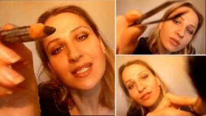 ❣ Sooooo TINGLY binaural ASMR makeup roleplay ❣ Relaxation for sleep