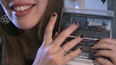 Video Game Collection Part One ASMR (Sticky Fingers & Tapping)